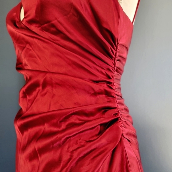 Selina Designer Red‎ Sexy Bodycon Mermaid Ball Gown Prom Dress Size XS - Picture 8 of 13